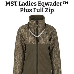 Drake Waterfowl Women’s Full Zip Jacket. Bottomland Camouflage. BRAND NEW NO TAG